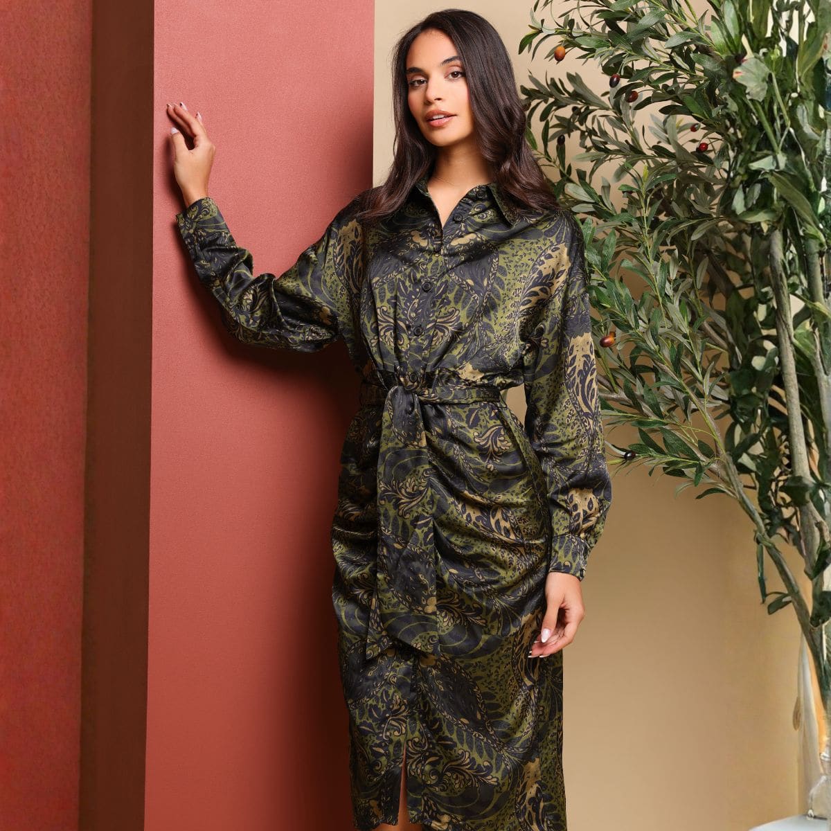 Robe à manches longues