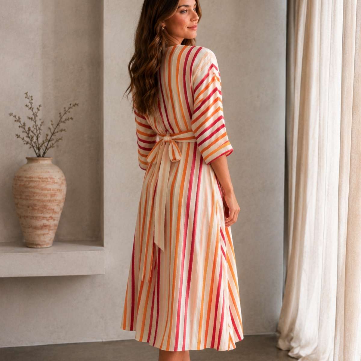 Sevilla Stripe Dress